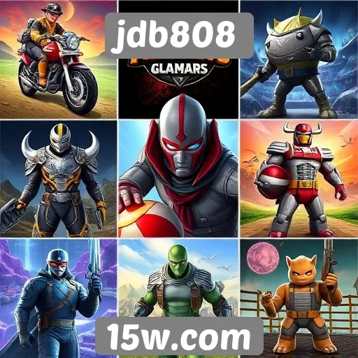 Variedade de jogos disponíveis no jdb808